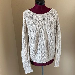 Free People Crochet Sweater Medium